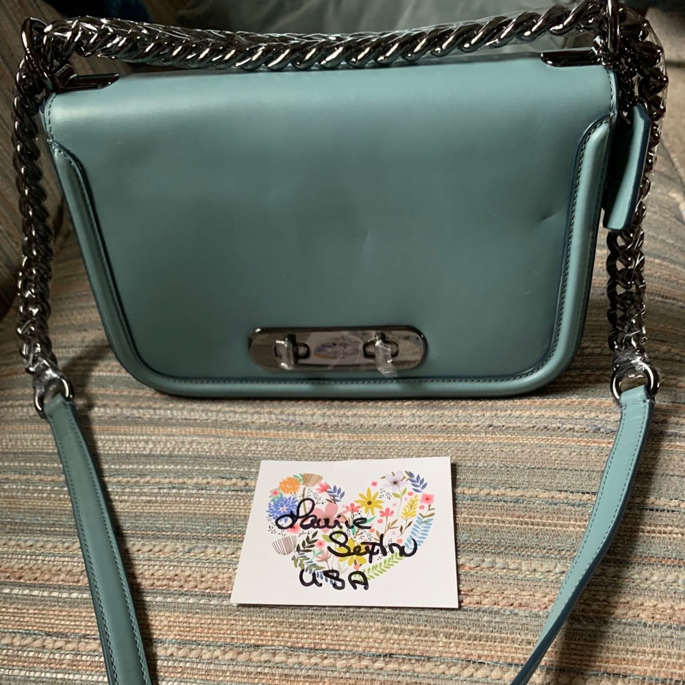 Sold Sold Sold.   Coach Swagger Chain Shoulder Bag